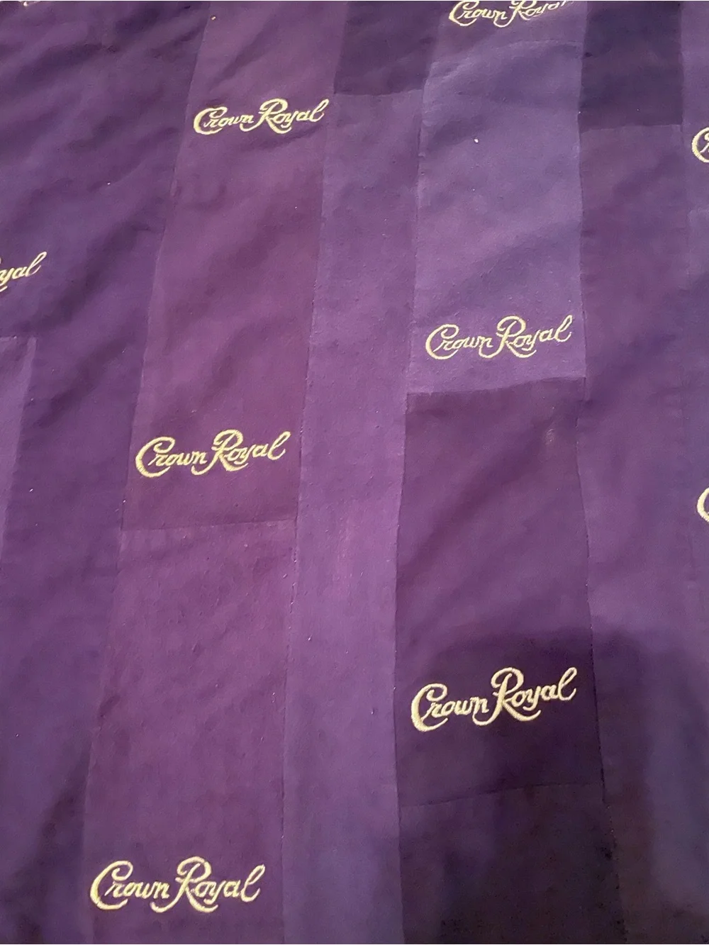 Crown Royal Purple Striped Comforter